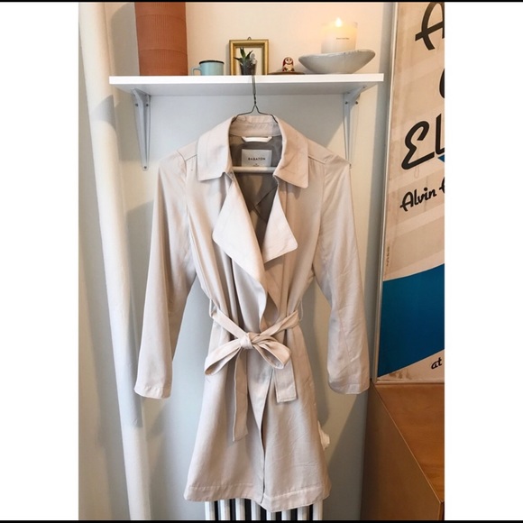 Aritzia Jackets & Blazers - ARITZIA Maximo Trench Coat in Denude